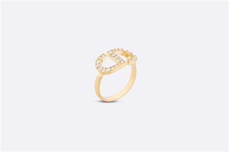 Petit CD Ring Set Gold